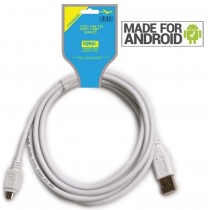 CAVO SPINA USB 2.0 A/SPINA MICRO-USB BIANCO 1.8mt