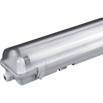 PLAFONIERA VUOTA PER TUBI A LED 60CM IP65 (2X18W)