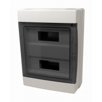 CENTRALINO DA PARETE IP65 24 MODULI GRIGIO - PORTELLO FUME'