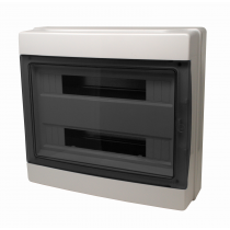 CENTRALINO DA PARETE IP65 36 MODULI GRIGIO - PORTELLO FUME'