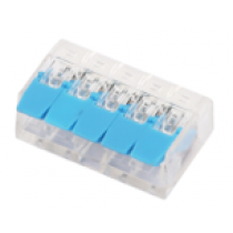 MORSETTO RAPIDO 1POLO-5VIE PER CAVI FINO A 4mm²