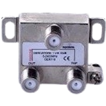 DERIVATORE VERTICALE 1 VIA 10dB ATTENUAZIONE -CLASSE A