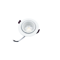 FARETTO  LED INCASSO - DOPPIA LUCE - BIANCO 7W - CCT SELEZIONABILE 3/4/6K 