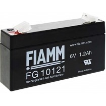 BATTERIA FIAMM RICARICABILE AL PIOMBO SERIE FG - STANDARD 6V 1.2Ah