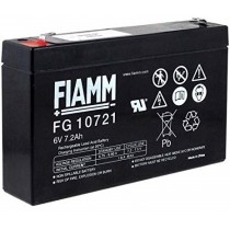 BATTERIA FIAMM RICARICABILE AL PIOMBO SERIE FG - STANDARD 6V 7.2Ah