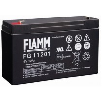 BATTERIA FIAMM RICARICABILE AL PIOMBO SERIE FG - STANDARD 6V 12Ah