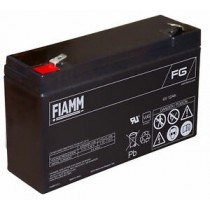 BATTERIA FIAMM RICARICABILE AL PIOMBO SERIE FG - STANDARD 6V 12Ah