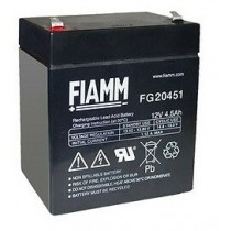 BATTERIA FIAMM RICARICABILE AL PIOMBO SERIE FG - STANDARD 12V 4.5Ah