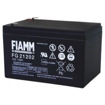 BATTERIA FIAMM RICARICABILE AL PIOMBO SERIE FG - STANDARD 12V 12Ah