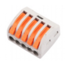 MORSETTO RAPIDO 1POLO-5VIE PER CAVI FINO A 2.5mm²