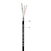 CAVO CAT.6 FTP AL FOIL+PVC+PE AWG 25 CU + PLUS CROSSING  