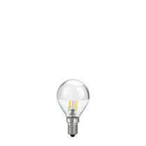 LAMPADINA A LED A FILAMENTO HALF SILVER G45 5W E14 3000K