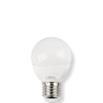 LAMPADINA A LED SMD G45 5W E27 3000K