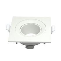 FARETTO DA CONTROSOFFITTO BIANCO PER LAMPADA GU10 ( lampada non inclusa )