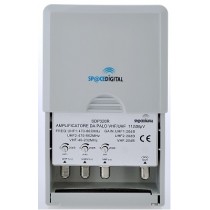 AMPLIFICATORE DA PALO 3 INGRESSI VHF/UHF/UHF GUADAGNO 20dB