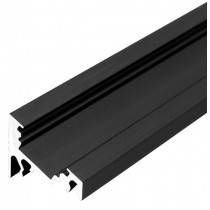 PROFILO LED CORNER NERO 2mt