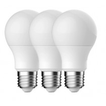 LAMPADINA A LED SMD A60 9.5W E27 2700K TRI-PACK