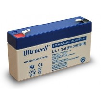 BATTERIE RICARICABILI AL PIOMBO 6V 1.3Ah