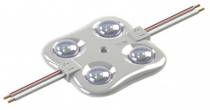 MODULO LED PLUS 4 DIODI 6500K 1.2W DC 12V IP65