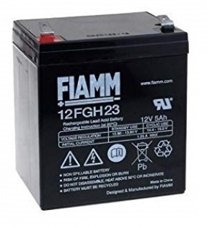 BATTERIA FIAMM RICARICABILE AL PIOMBO SERIE FGH - HIGH RATE 12V 5.0Ah