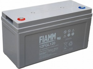 BATTERIA FIAMM RICARICABILE AL PIOMBO SERIE FGL - LONG LIFE 12V 120Ah