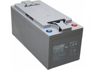 BATTERIA FIAMM RICARICABILE AL PIOMBO SERIE FGL - LONG LIFE 12V 205Ah