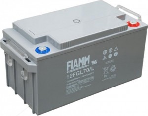 BATTERIA FIAMM RICARICABILE AL PIOMBO SERIE FGL - LONG LIFE 12V 70Ah