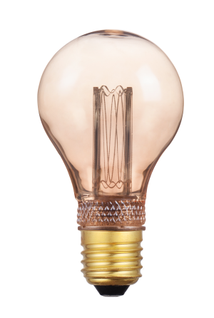 LAMPADINA A LED DECO "RETRO" A60 DIMMERABILE 2,3W E27 1800K GOLD