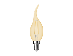 LAMPADINA A LED DECO "CLASSIC" C35 TIP DIMMERABILE 4,8W E14 2500K GOLD