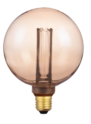 LAMPADINA A LED DECO "RETRO" G125 DIMMERABILE 3,5W E27 1800K GOLD