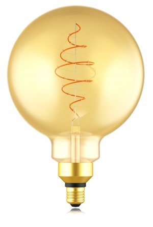 LAMPADINA A LED DECO "GIANTS" G200 DIMMERABILE 8,5W E27 2000K GOLD