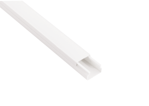 CANALINA IN PLASTICA BIANCA 2m 20x10mm