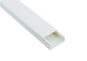 CANALINA IN PLASTICA BIANCA 2m 40x16mm