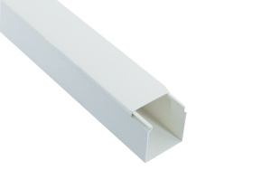 CANALINA IN PLASTICA BIANCA 2m 40x40mm