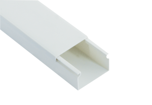 CANALINA IN PLASTICA BIANCA 2m 60x40mm