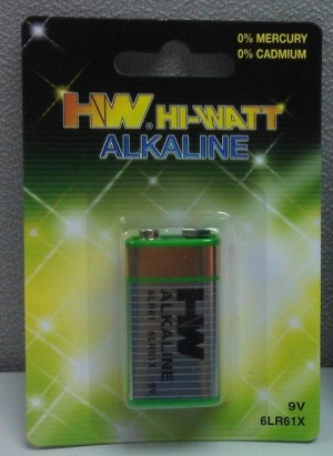 Super Batteria Alcalina 9V