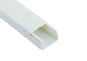 CANALINA IN PLASTICA BIANCA 2m 80x40mm