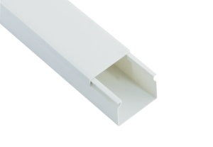 CANALINA IN PLASTICA BIANCA 2m 80x60mm
