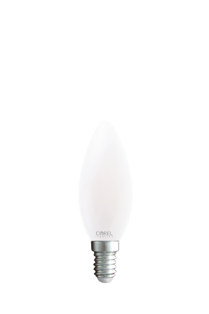 LAMPADINA A LED A FILAMENTO C35 OPALE 4W E14 3000K