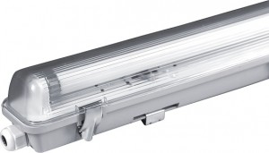 PLAFONIERA VUOTA PER TUBI A LED 120CM IP65  (1X36W)