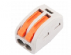MORSETTO RAPIDO 1POLO-2VIE PER CAVI FINO A 2.5mm²