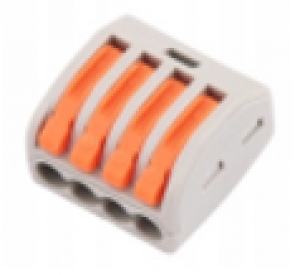 MORSETTO RAPIDO 1POLO-4VIE PER CAVI FINO A 2.5mm²