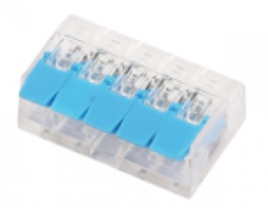 MORSETTO RAPIDO 1POLO-5VIE PER CAVI FINO A 4mm²