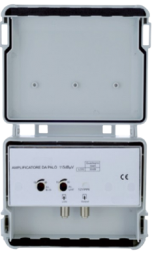 AMPLIFICATORE DA PALO 1 INGRESSO (LOG III°/IV°/V°)