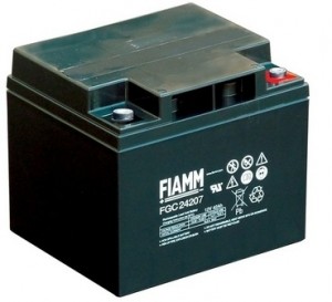 BATTERIA FIAMM RICARICABILE AL PIOMBO SERIE FGC - CYCLIC 12V 42Ah