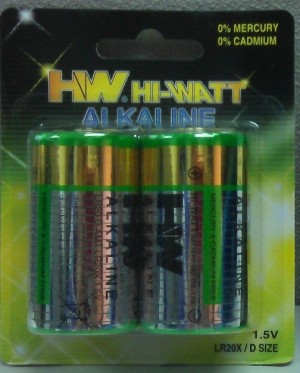 Super Batteria Alcalina 1.5V