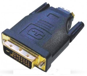 ADATTATORE DA HDMI FEMMINA DVI 24+1 PIN MASCHIO