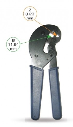 PINZA PROFESSIONALE STANDARD PER CRIMPARE