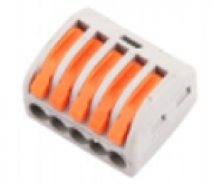 MORSETTO RAPIDO 1POLO-5VIE PER CAVI FINO A 2.5mm²