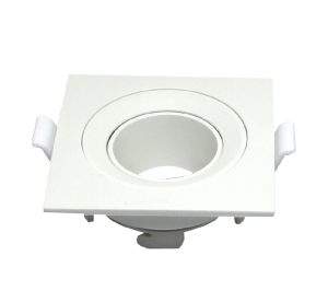 FARETTO DA CONTROSOFFITTO BIANCO PER LAMPADA GU10 ( lampada non inclusa )